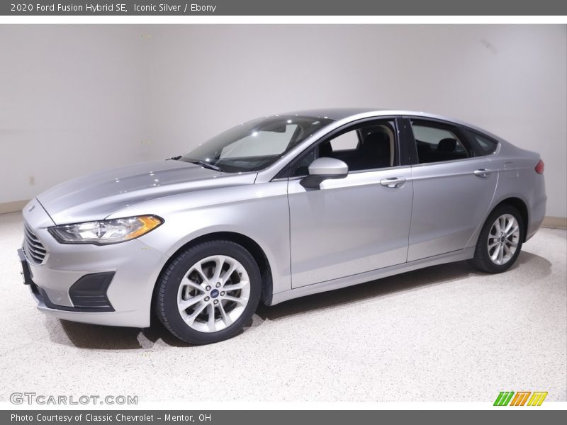 Iconic Silver / Ebony 2020 Ford Fusion Hybrid SE