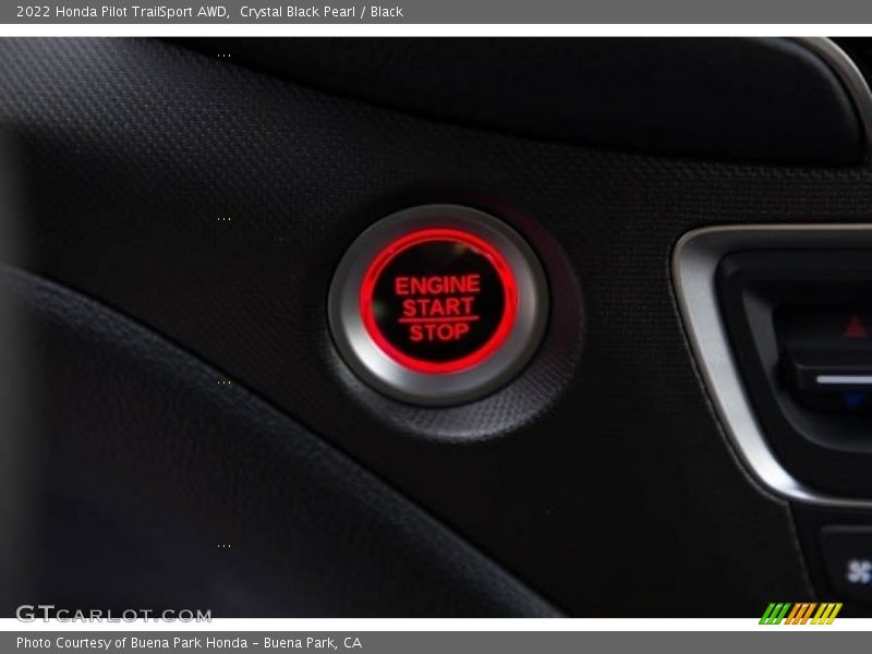 Crystal Black Pearl / Black 2022 Honda Pilot TrailSport AWD