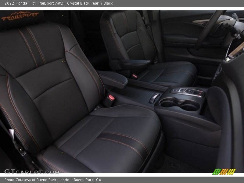 Crystal Black Pearl / Black 2022 Honda Pilot TrailSport AWD