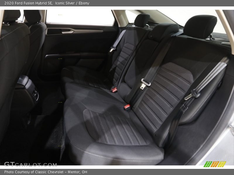 Iconic Silver / Ebony 2020 Ford Fusion Hybrid SE
