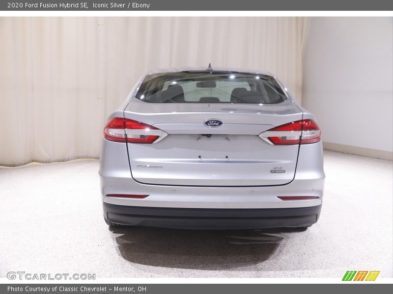 Iconic Silver / Ebony 2020 Ford Fusion Hybrid SE