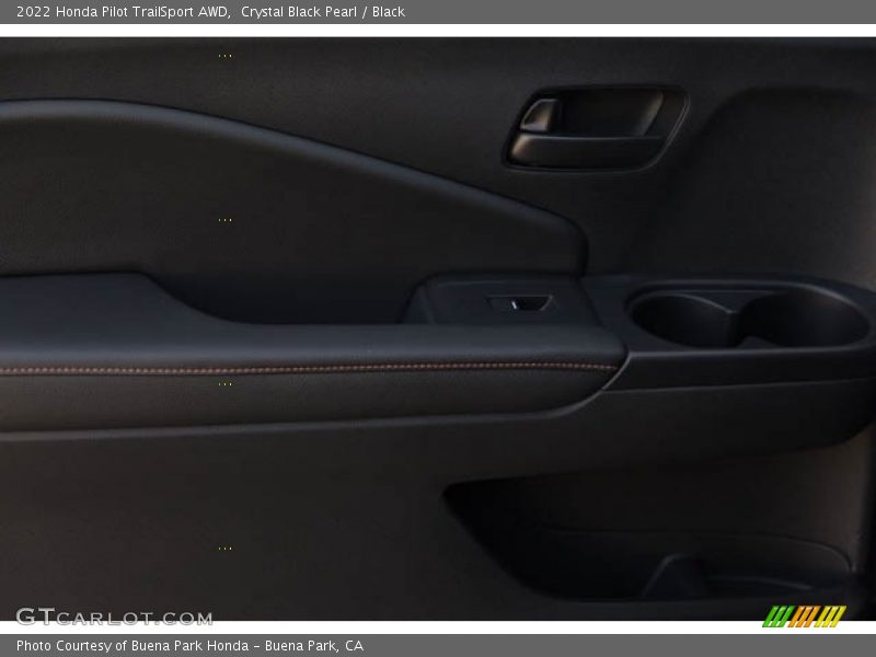 Crystal Black Pearl / Black 2022 Honda Pilot TrailSport AWD