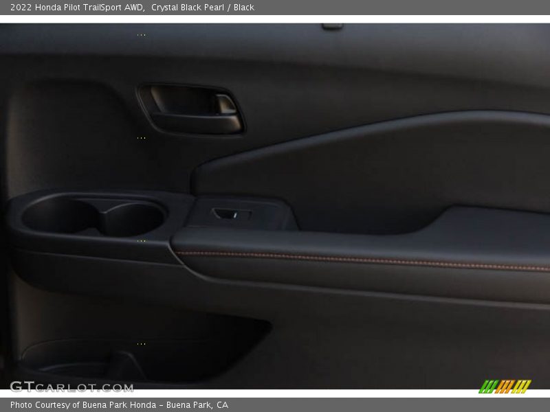 Crystal Black Pearl / Black 2022 Honda Pilot TrailSport AWD