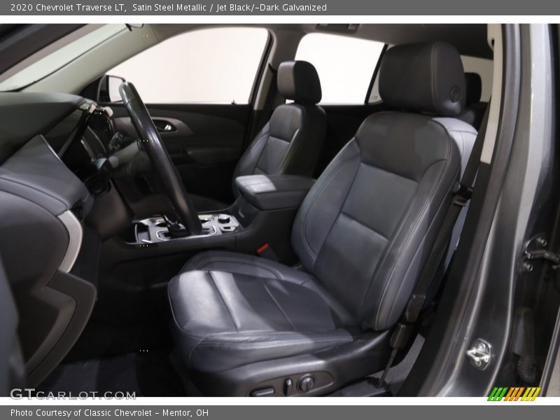 Satin Steel Metallic / Jet Black/­Dark Galvanized 2020 Chevrolet Traverse LT