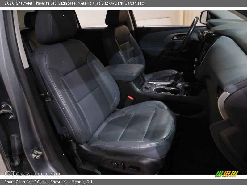 Satin Steel Metallic / Jet Black/­Dark Galvanized 2020 Chevrolet Traverse LT