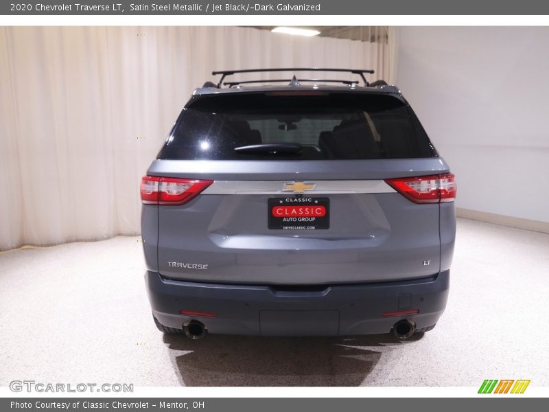 Satin Steel Metallic / Jet Black/­Dark Galvanized 2020 Chevrolet Traverse LT