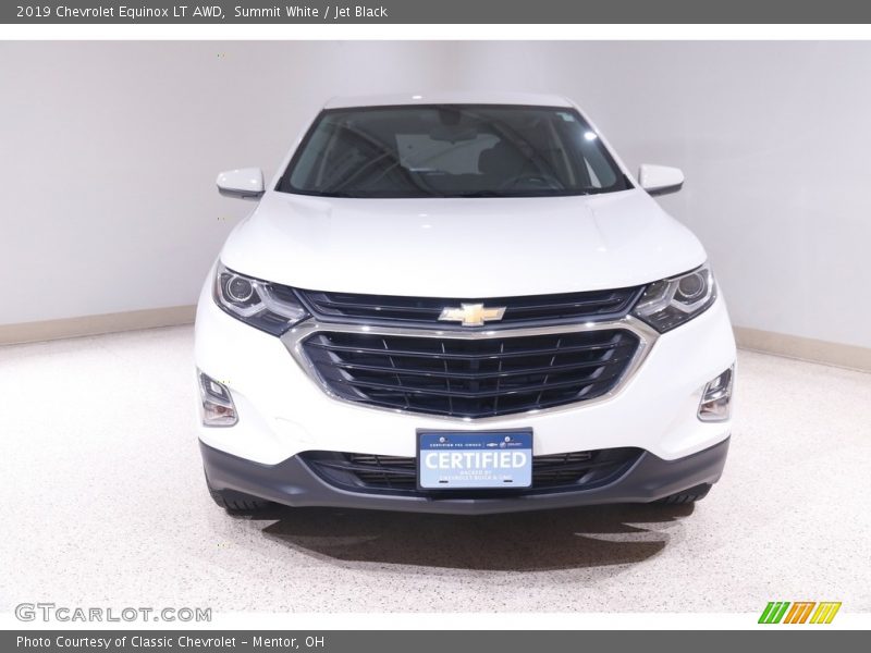 Summit White / Jet Black 2019 Chevrolet Equinox LT AWD