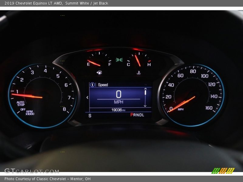 Summit White / Jet Black 2019 Chevrolet Equinox LT AWD