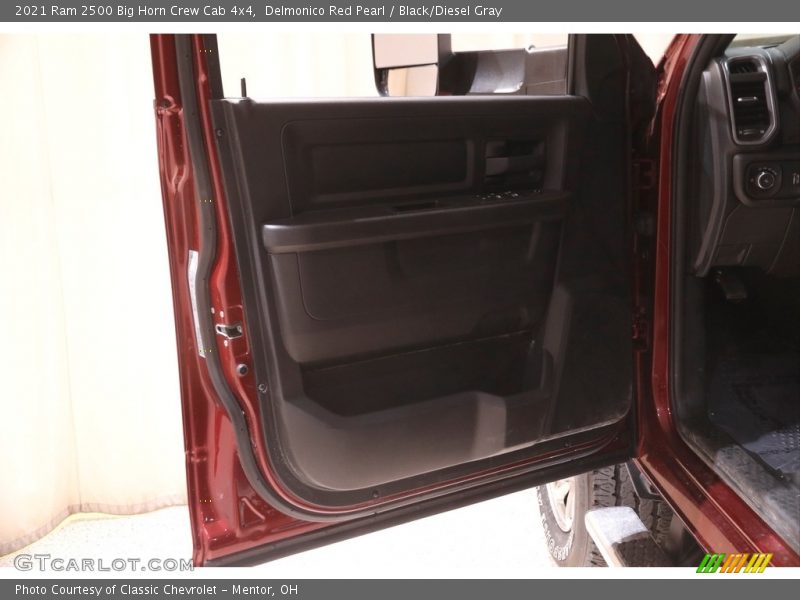 Delmonico Red Pearl / Black/Diesel Gray 2021 Ram 2500 Big Horn Crew Cab 4x4