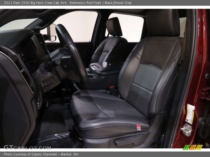 Delmonico Red Pearl / Black/Diesel Gray 2021 Ram 2500 Big Horn Crew Cab 4x4