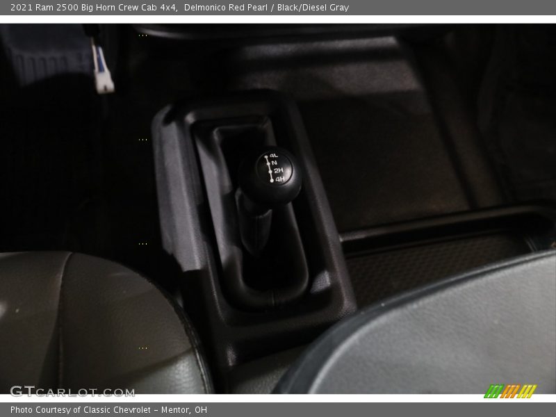 Delmonico Red Pearl / Black/Diesel Gray 2021 Ram 2500 Big Horn Crew Cab 4x4