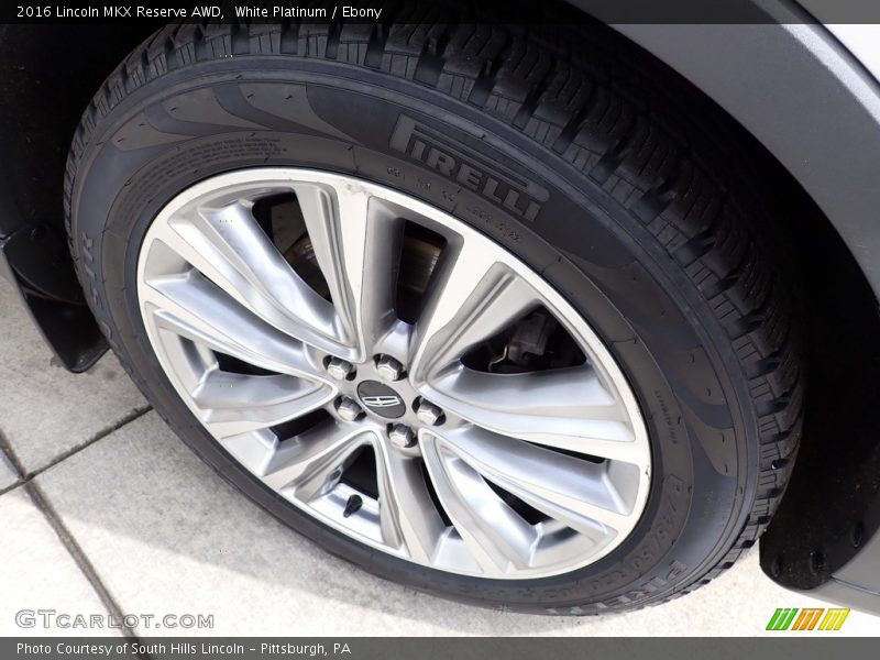  2016 MKX Reserve AWD Wheel