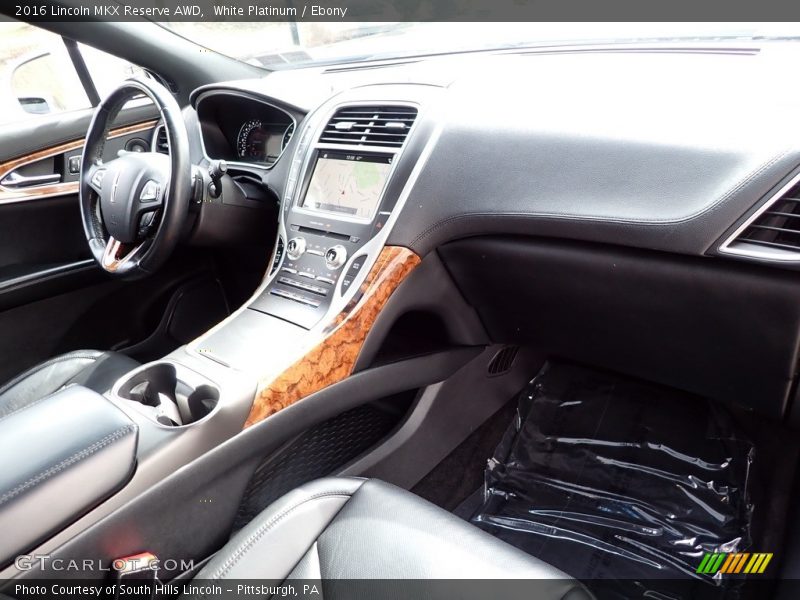 Dashboard of 2016 MKX Reserve AWD
