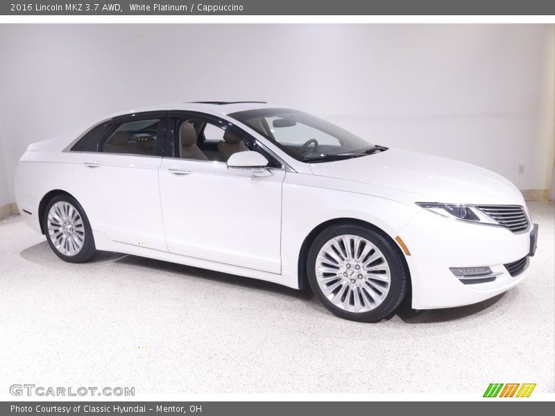  2016 MKZ 3.7 AWD White Platinum