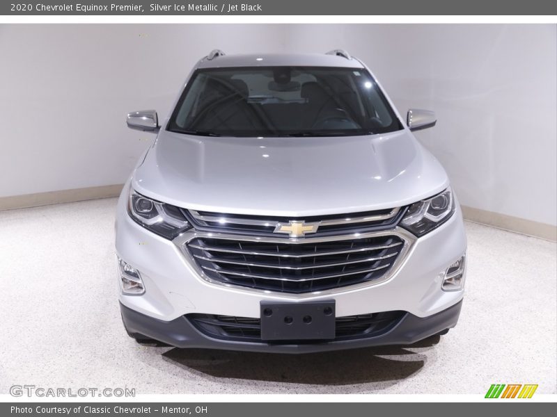 Silver Ice Metallic / Jet Black 2020 Chevrolet Equinox Premier