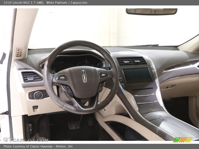 Dashboard of 2016 MKZ 3.7 AWD