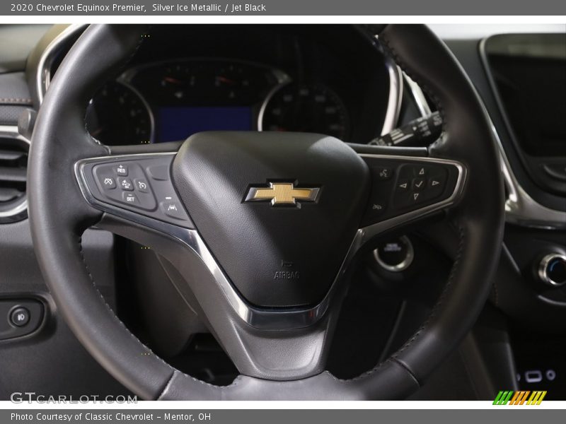 Silver Ice Metallic / Jet Black 2020 Chevrolet Equinox Premier