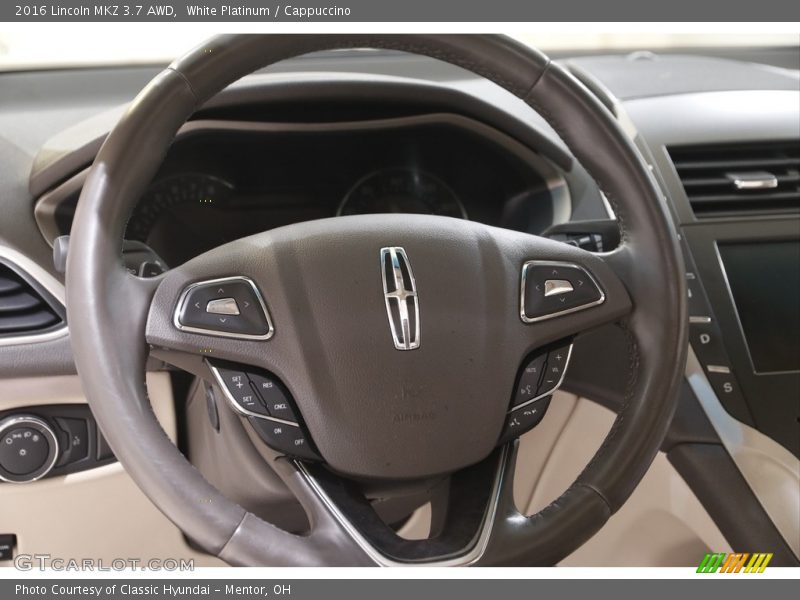  2016 MKZ 3.7 AWD Steering Wheel