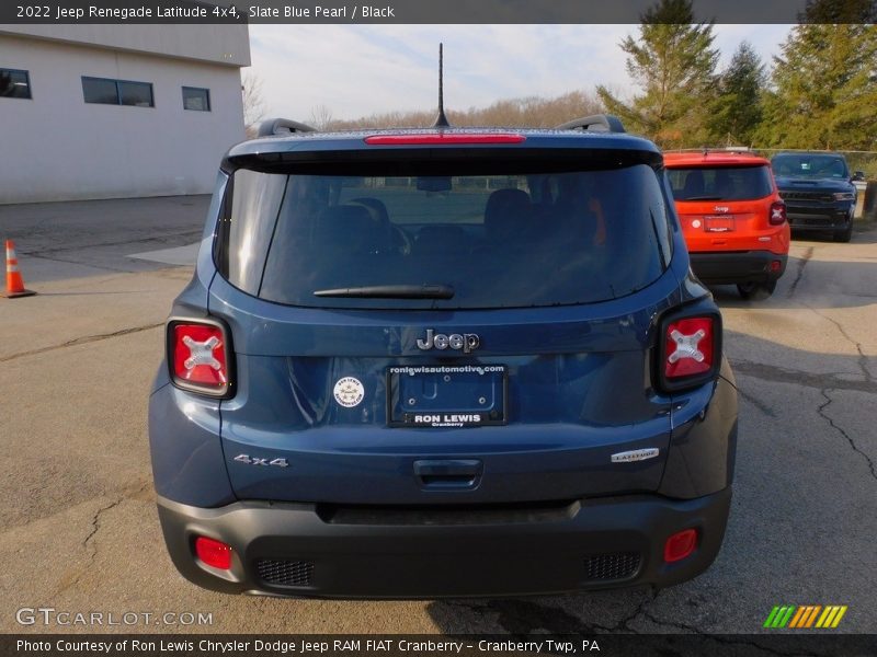 Slate Blue Pearl / Black 2022 Jeep Renegade Latitude 4x4