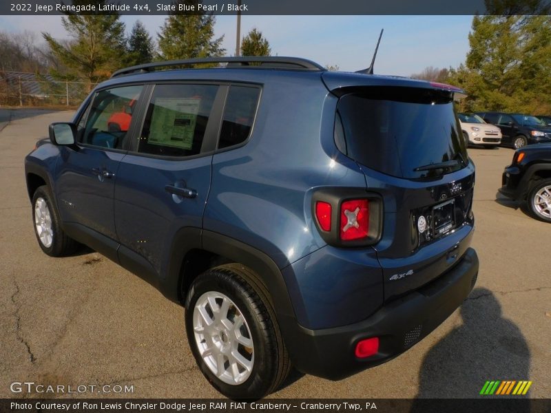 Slate Blue Pearl / Black 2022 Jeep Renegade Latitude 4x4