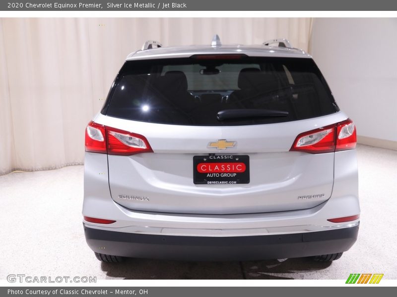 Silver Ice Metallic / Jet Black 2020 Chevrolet Equinox Premier