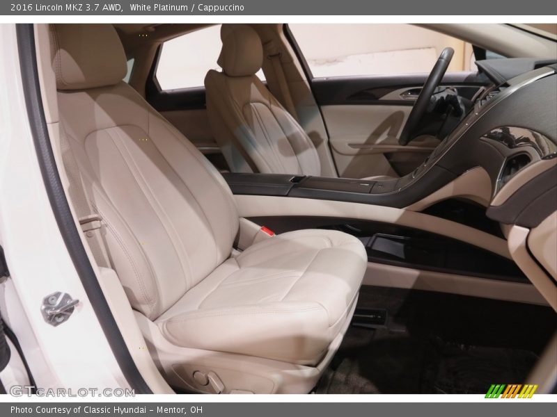 Front Seat of 2016 MKZ 3.7 AWD