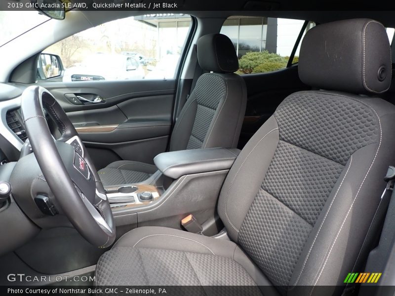 Quicksilver Metallic / Jet Black 2019 GMC Acadia SLE AWD
