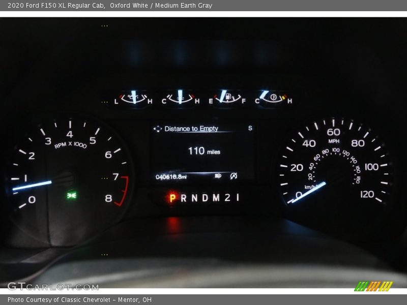Oxford White / Medium Earth Gray 2020 Ford F150 XL Regular Cab