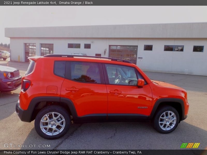 Omaha Orange / Black 2021 Jeep Renegade Latitude 4x4