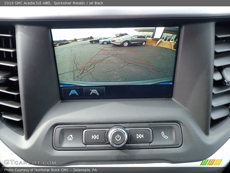 Quicksilver Metallic / Jet Black 2019 GMC Acadia SLE AWD