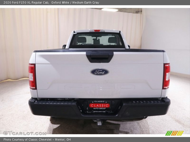 Oxford White / Medium Earth Gray 2020 Ford F150 XL Regular Cab