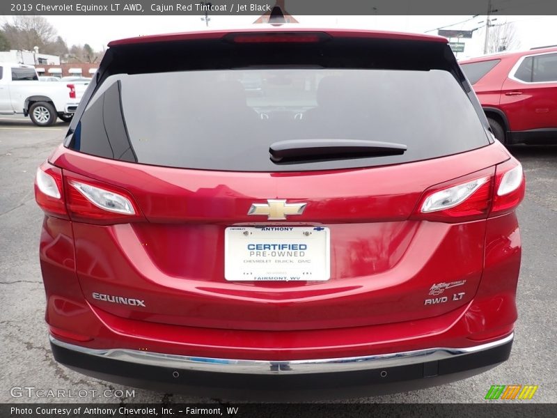 Cajun Red Tintcoat / Jet Black 2019 Chevrolet Equinox LT AWD