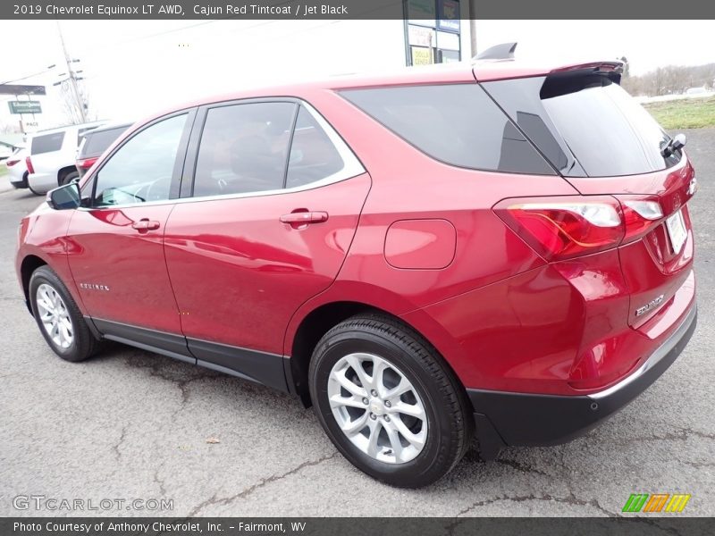 Cajun Red Tintcoat / Jet Black 2019 Chevrolet Equinox LT AWD