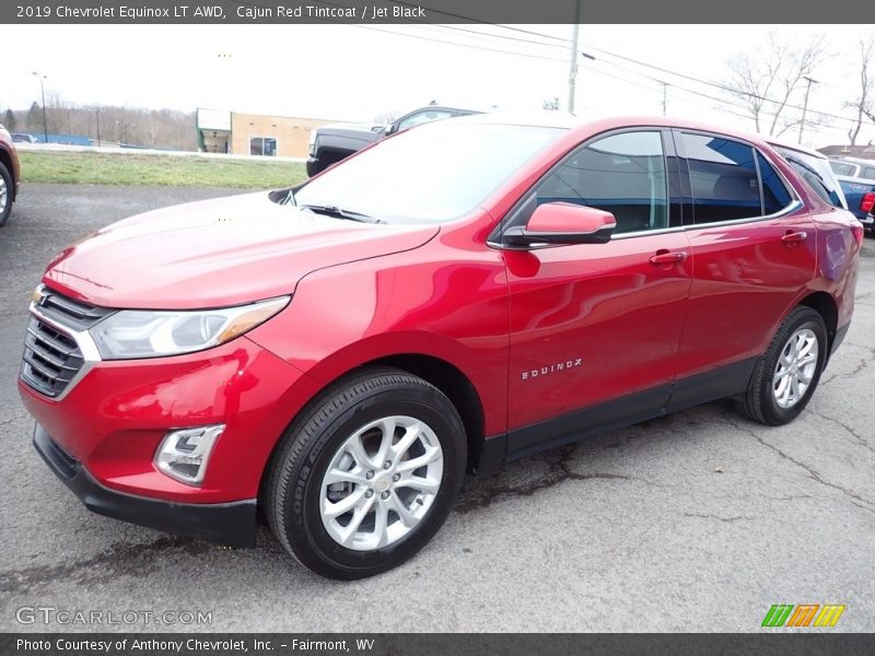 Cajun Red Tintcoat / Jet Black 2019 Chevrolet Equinox LT AWD