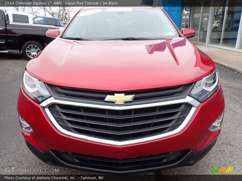 Cajun Red Tintcoat / Jet Black 2019 Chevrolet Equinox LT AWD