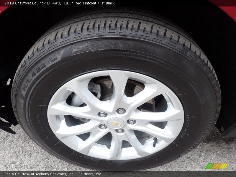 Cajun Red Tintcoat / Jet Black 2019 Chevrolet Equinox LT AWD