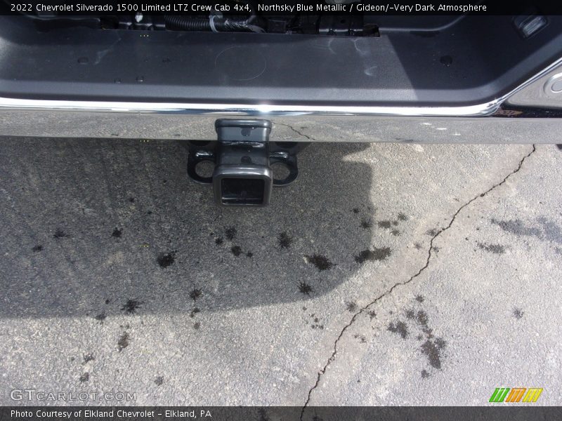 Northsky Blue Metallic / Gideon/­Very Dark Atmosphere 2022 Chevrolet Silverado 1500 Limited LTZ Crew Cab 4x4