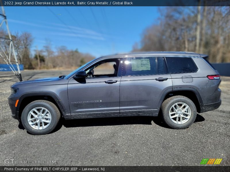 Baltic Gray Metallic / Global Black 2022 Jeep Grand Cherokee L Laredo 4x4