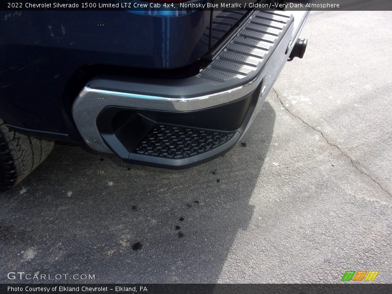Northsky Blue Metallic / Gideon/­Very Dark Atmosphere 2022 Chevrolet Silverado 1500 Limited LTZ Crew Cab 4x4