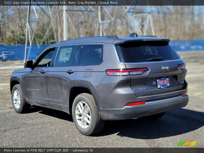 Baltic Gray Metallic / Global Black 2022 Jeep Grand Cherokee L Laredo 4x4