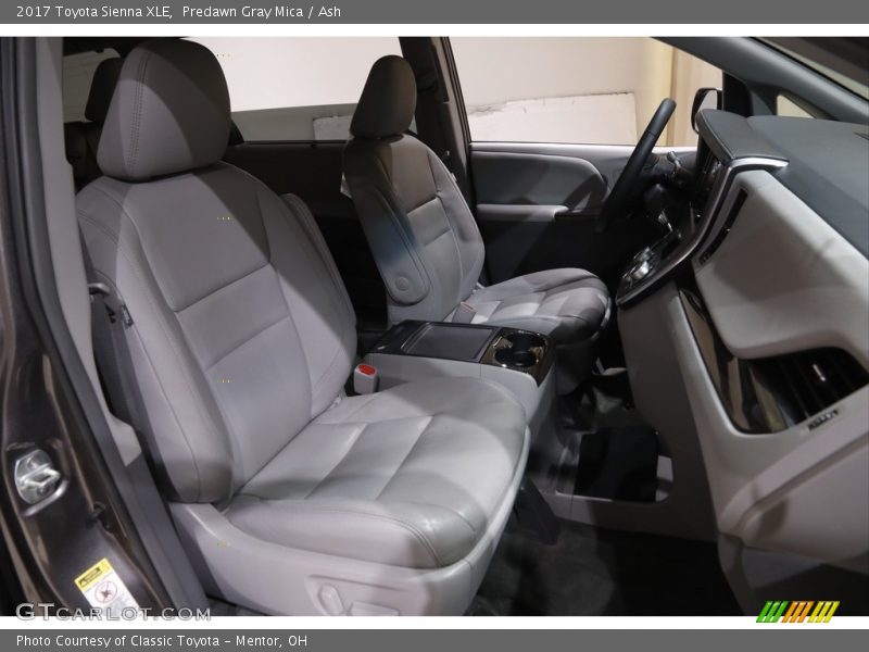 Predawn Gray Mica / Ash 2017 Toyota Sienna XLE