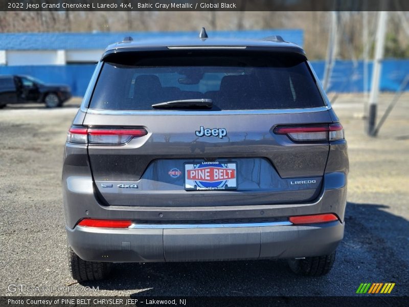 Baltic Gray Metallic / Global Black 2022 Jeep Grand Cherokee L Laredo 4x4