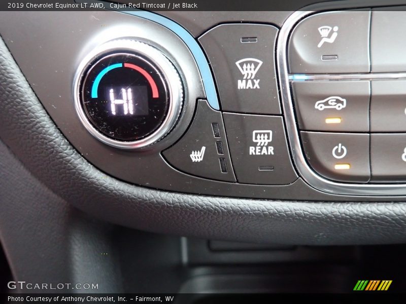 Cajun Red Tintcoat / Jet Black 2019 Chevrolet Equinox LT AWD