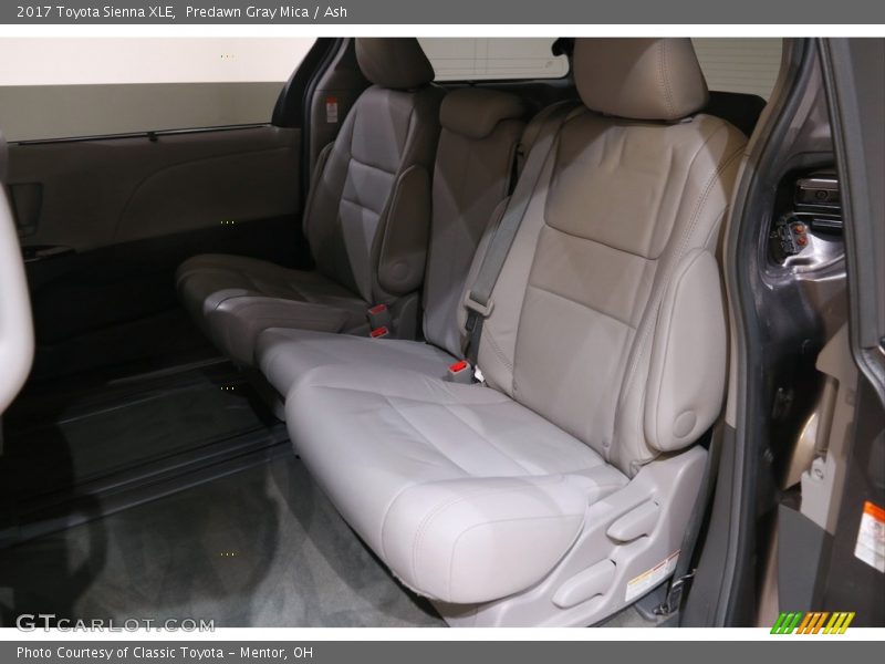 Predawn Gray Mica / Ash 2017 Toyota Sienna XLE