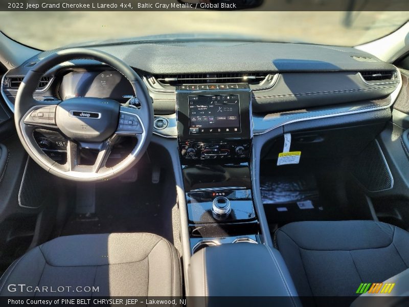 Baltic Gray Metallic / Global Black 2022 Jeep Grand Cherokee L Laredo 4x4