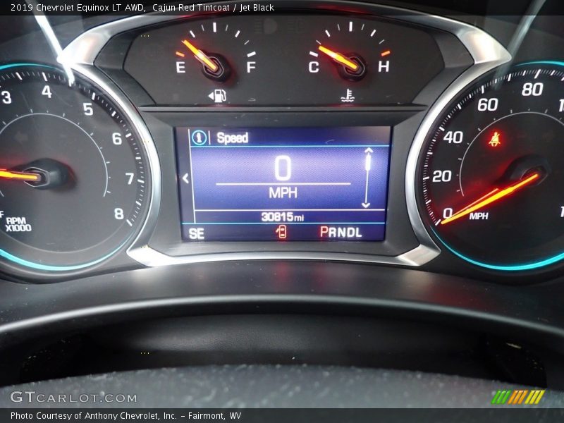 Cajun Red Tintcoat / Jet Black 2019 Chevrolet Equinox LT AWD