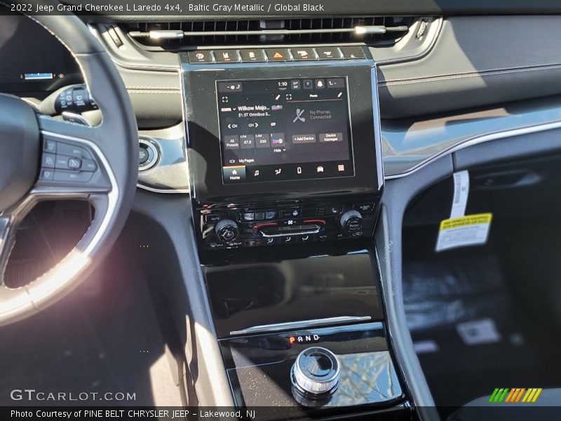 Baltic Gray Metallic / Global Black 2022 Jeep Grand Cherokee L Laredo 4x4