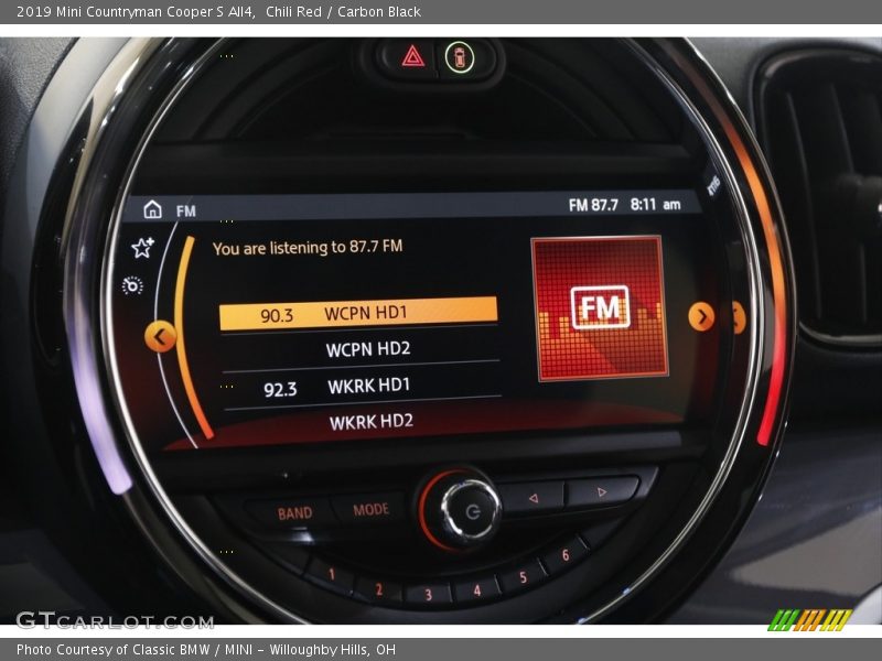 Chili Red / Carbon Black 2019 Mini Countryman Cooper S All4