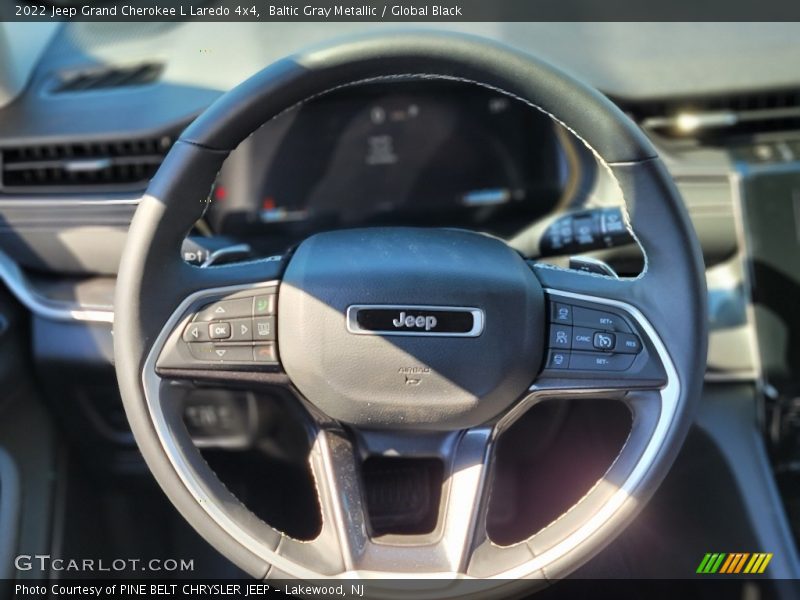 Baltic Gray Metallic / Global Black 2022 Jeep Grand Cherokee L Laredo 4x4