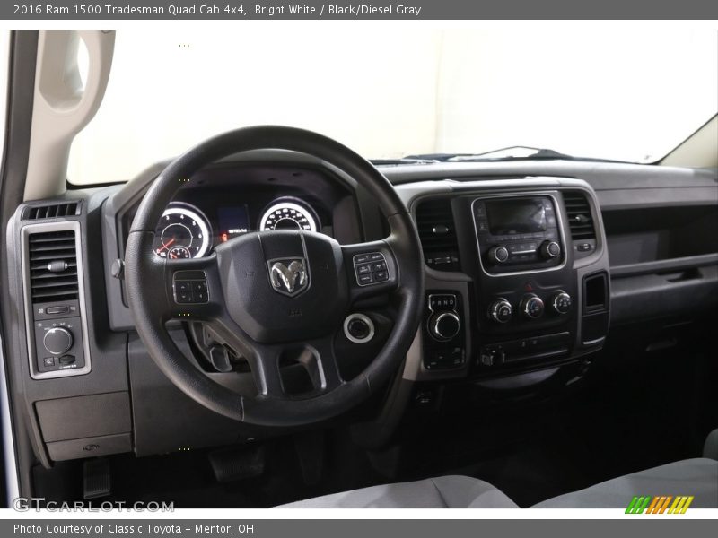 Dashboard of 2016 1500 Tradesman Quad Cab 4x4